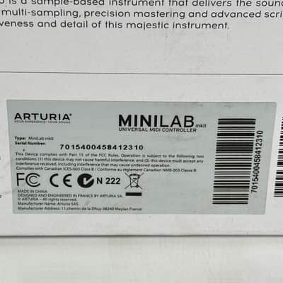 Arturia Minilab MkII 25-Key MIDI Keyboard Controller image 6
