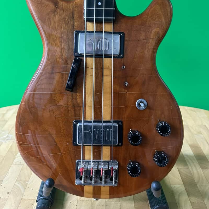 1976 Kramer 4 string bass Koa