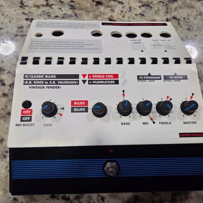 Hughes & Kettner Tubeman 4-Channel Tube Amp Expander / Recording Amp / Preamp 1990s - Black image 6