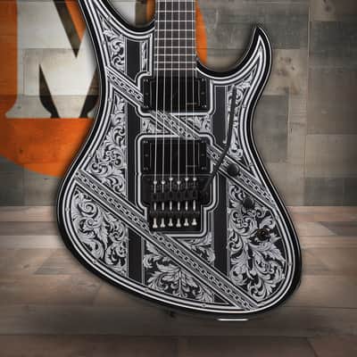 Schecter Avenger FR Przym Palladium - Gloss Black (922) image 1