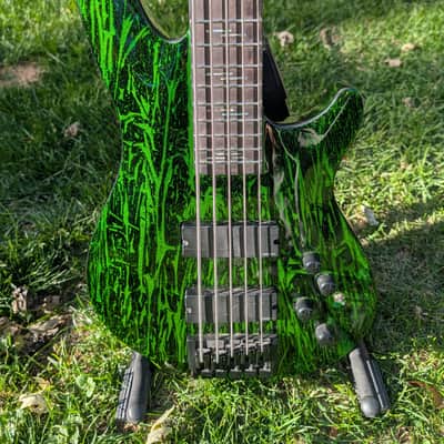 Schecter C-5 Silver Mountain- TOXIC VENOM! image 6