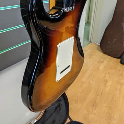 Fender Mexican Standard Stratocaster 2012 Sunburst Electric Guitar image 11