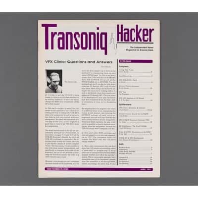 Transoniq Hacker Ensoniq User's Newsletter Issue #70