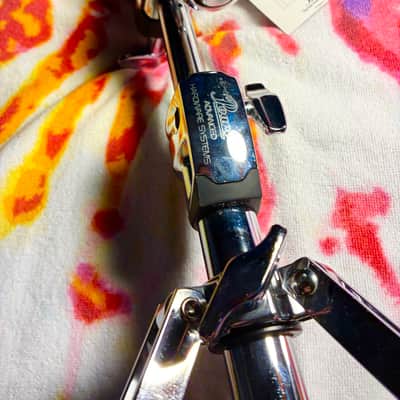 Pearl S1000D Gyro-Lock Low Double Braced Snare Drum Stand 2010s - Chrome image 4