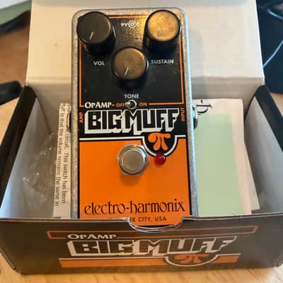 Electro-Harmonix Op Amp Big Muff Pi Reissue 2017 - Present - Black/Orange image 4