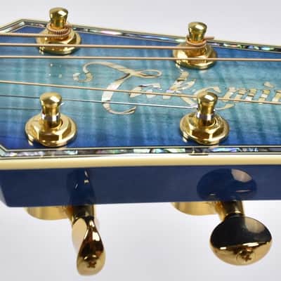 Takamine LTD 2016 Decoy Limited Edition Acoustic Guitar in Green Blue Burst! image 13