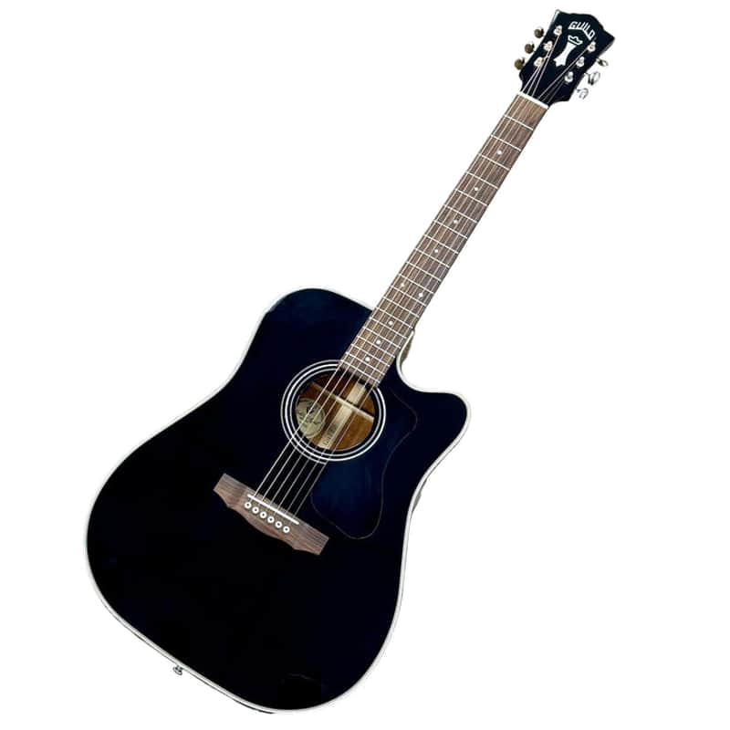GUILD D-140CE Dreadnought Acoustic-Electric Guitar w/ Soft Case image 1
