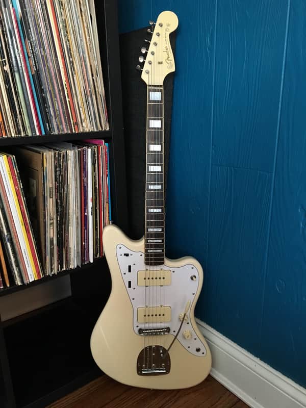 Fender Jazzmaster JM66 AVRI Specs Olympic White Matching Headstock CIJ image 1