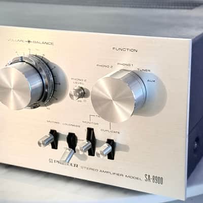 🎶✨ Pioneer SA-8900 Vintage Integrated Amplifier — 80 WPC, Serviced/Cleaned, 100V JDM, 3+ Hour Bench Tested image 7