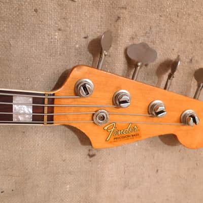 Fender Precision Bass 1958 Candy Apple Red image 10