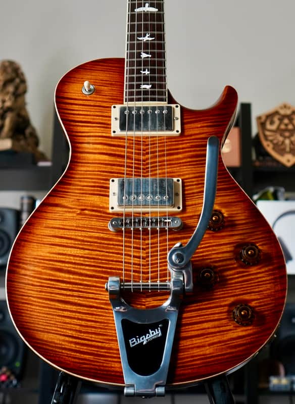 PRS Private Stock Singlecut 245 TM Factory Bigsby Triple Stain McCarty Burst #2951 2010 image 1
