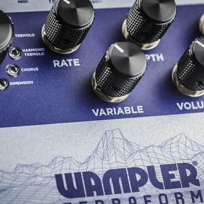 Wampler Terraform Multi-Modulation Guitar Effects Pedal image 9