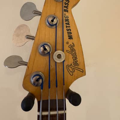 Fender JMJ Road Worn Signature Mustang Bass Faded Daphne Blue image 6