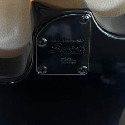 Squier Showmaster HH Skull & Crossbones 2003 - 2004 - Black Metallic / Skull & Crossbones image 8