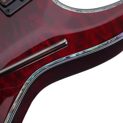 Schecter Hellraiser C-1 FR LH Black Cherry image 9