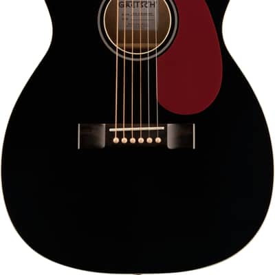 Gretsch Nick 13 Outlaw Heart Grand Concert Black Acoustic Electric Guitar image 1