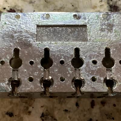 Washburn Bass Bridge  80’s-90’s Chrome image 3