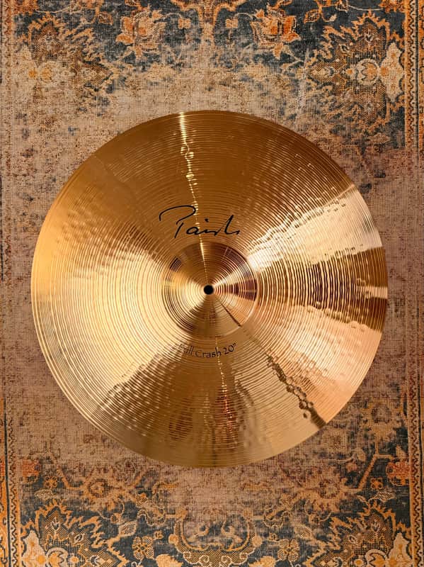 Paiste Signature 20” FULL CRASH 2088 g IMMACULATE Shape! Darker Thinner STUNNING! Don’t Guess For $646! HEAR IT! image 1