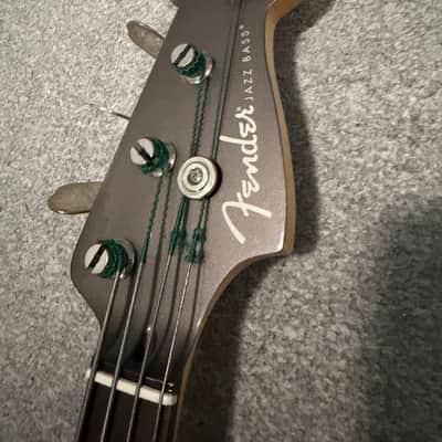 Fender MIJ FSR Aerodyne Jazz Bass 2014 - Dolphin Grey image 17