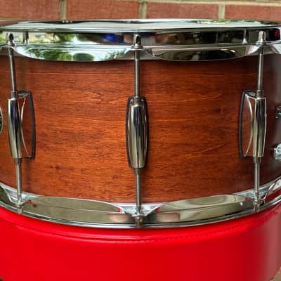 Grestch Catalina Club Snare 14x6.5 Satin Walnut Glaze image 5