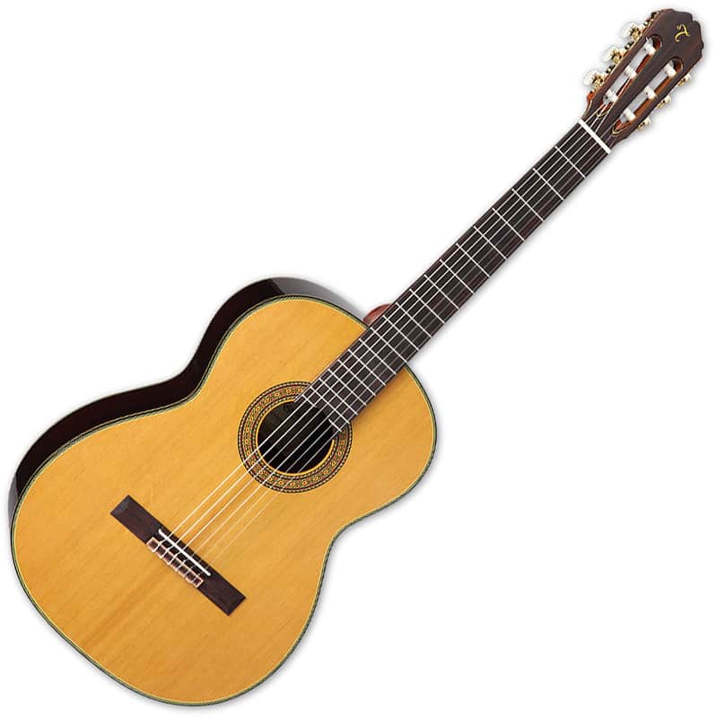 Takamine C132S Classical Series Nylon String Acoustic Guitar Natural Gloss image 1