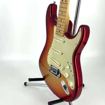 2010 Fender American Deluxe Stratocaster – Sunset Metallic image 7