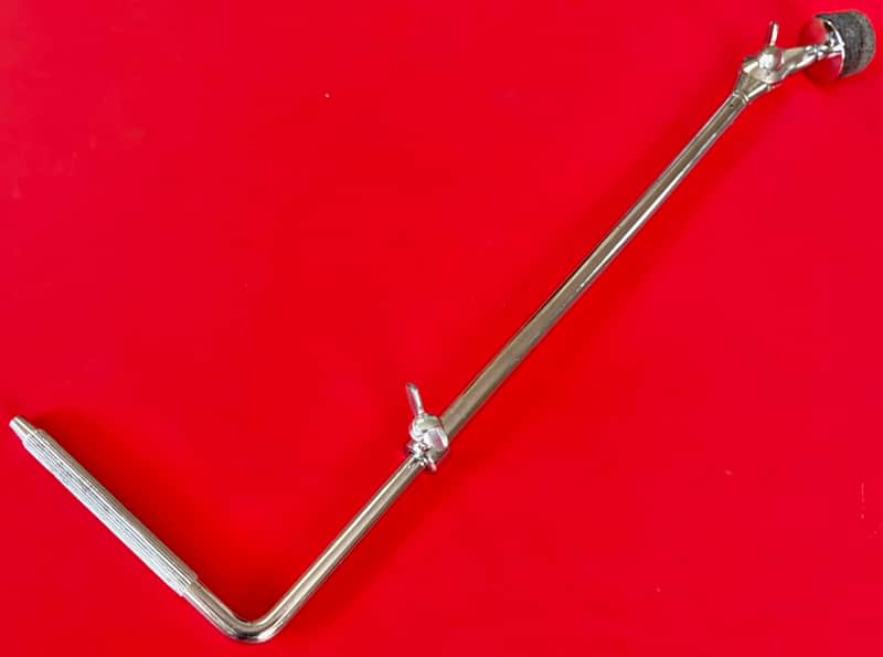 Vintage Ludwig Telescoping L-arm Bass Shell Mount Cymbal Holder Drum Set Stand
