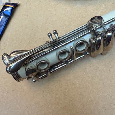 Buffet Crampon Paris klarinet clarinet B12 from the 90's White / Ivory Ultra Rare image 22