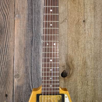 Hamer Vector Flying V 2004 Natural Korina image 3