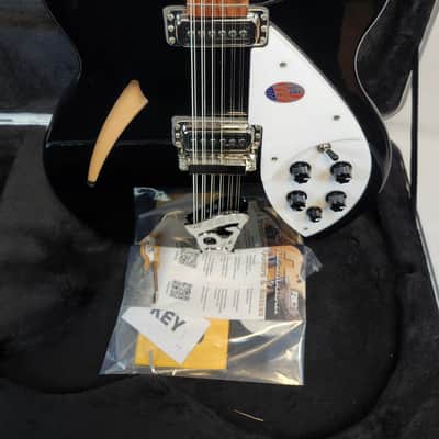 Rickenbacker 330/12 JG, 330 JetGlo 12-String Hollowbody Guitar, w/HSC image 3