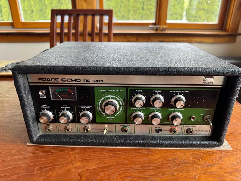 Roland RE-201 Space Echo Tape Delay / Reverb 1980 - Black image 1