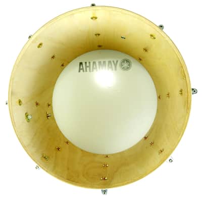 Yamaha 13x16" Powerlite Bass Drum 8-Lug MB6116U White Wrap Japan Vintage image 9