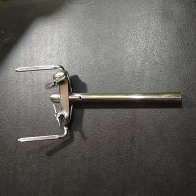 Premier Vintage Double Tom Center Post for Bass Drum - 12” Chrome 70s - Chrome image 3