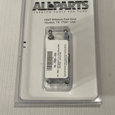 NEW - Grover 305C6 6-In-Line Mid-Size Rotomatic Tuners - CHROME image 4