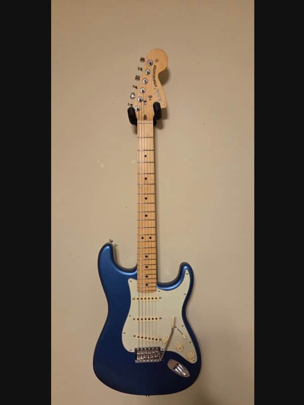 Fender American Performer Stratocaster with Maple Fretboard 2018 - Present - Satin Lake Placid Blue image 1