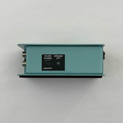 Radial J+4 Stereo Line Driver DI Box 2010s - Seafoam Blue image 6