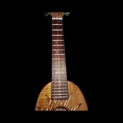 Solid Koa Pineapple Super Soprano Ukulele (Concert Neck) image 4