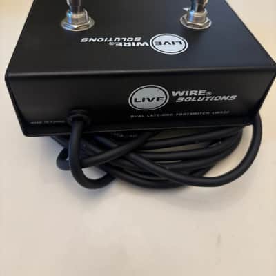Live Wire LWS22 Dual Latching Footswitch 2010’s - Black image 2