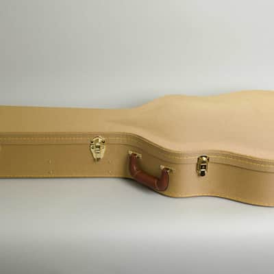 Oahu Model 67K Flat Top Acoustic Guitar, made by Kay, c. 1935, tweed hard shell case. image 11