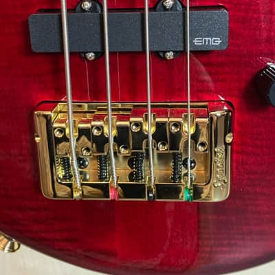 Spector Euro 4 LX Euro Series BCG Black Cherry Gloss E-Bass Gigbag Bild 3