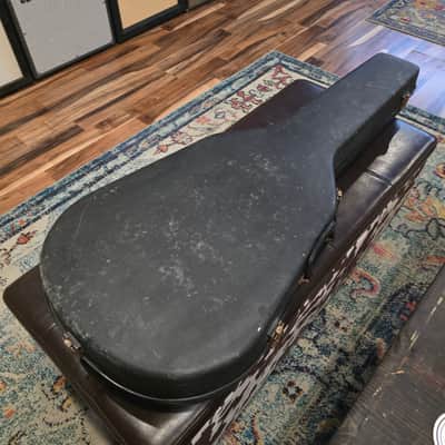 Vintage 1960s Kay Molded Hardshell Guitar Case - Grey/Black image 7
