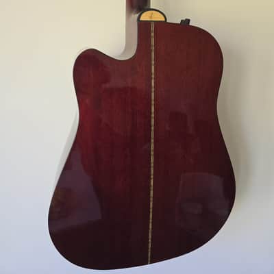 Vintage Washburn D-12CE/N 1986 MIJ Japan Electronics - Grover - MINT image 15