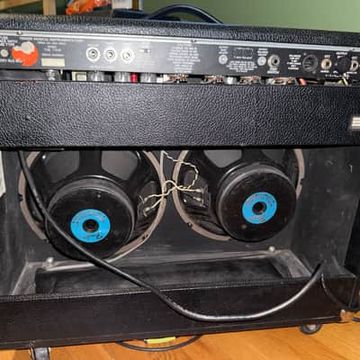 Fender The Twin 2-Channel 100-Watt 2x12" Guitar Combo 1987 - 1990 - Red image 2