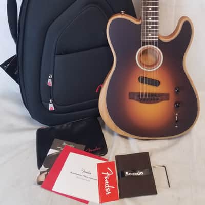 Fender Acoustasonic® Player Telecaster®, Rosewood Fingerboard, Shadow Burst image 3