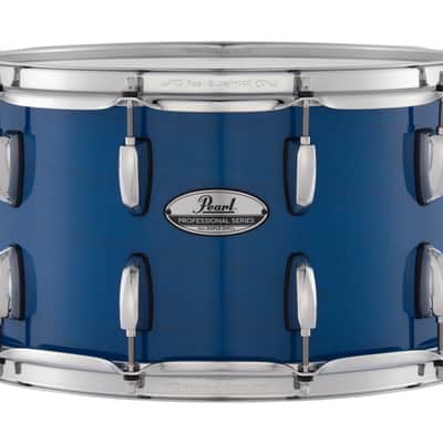 Pearl PMX Professional Series Maple 14x8" Sheer Blue Lacquer #113 Kit Snare Drum | NEW | Authorized Dealer image 1