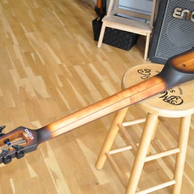 IBANEZ UB805 MOB Mahogany Oil Burst / 5-String Electric Upright Bass / UB805-MOB / I250215285 image 9