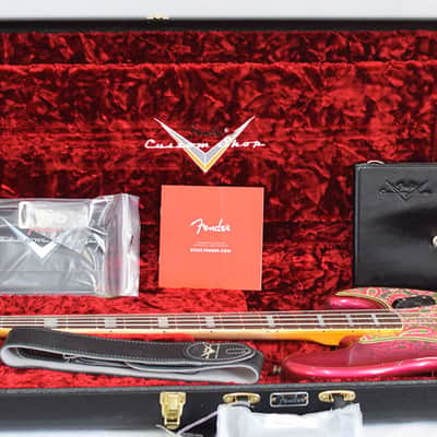 Fender Jazz Bass Custom Hv-Relic Pink Paisley image 13