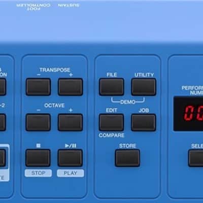 Yamaha MX49 Music Synthesizer - Blue image 7