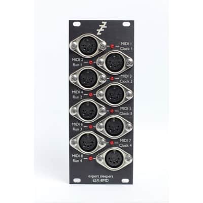 Expert Sleepers ESX-8MD MIDI/DIN Sync Eurorack Expander Module (MK2) image 1