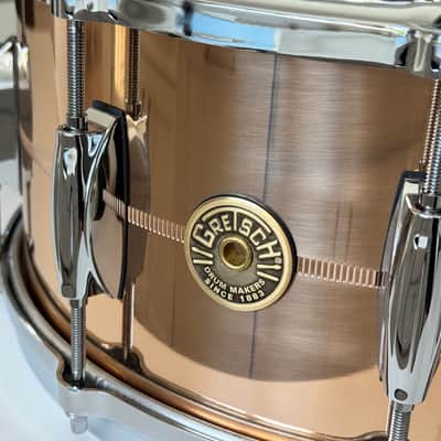 Gretsch USA G4164BP 6.5x14 Phosphorus Bronze snare drum image 2